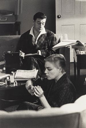 Yves Montand and Simone Signoret, USA