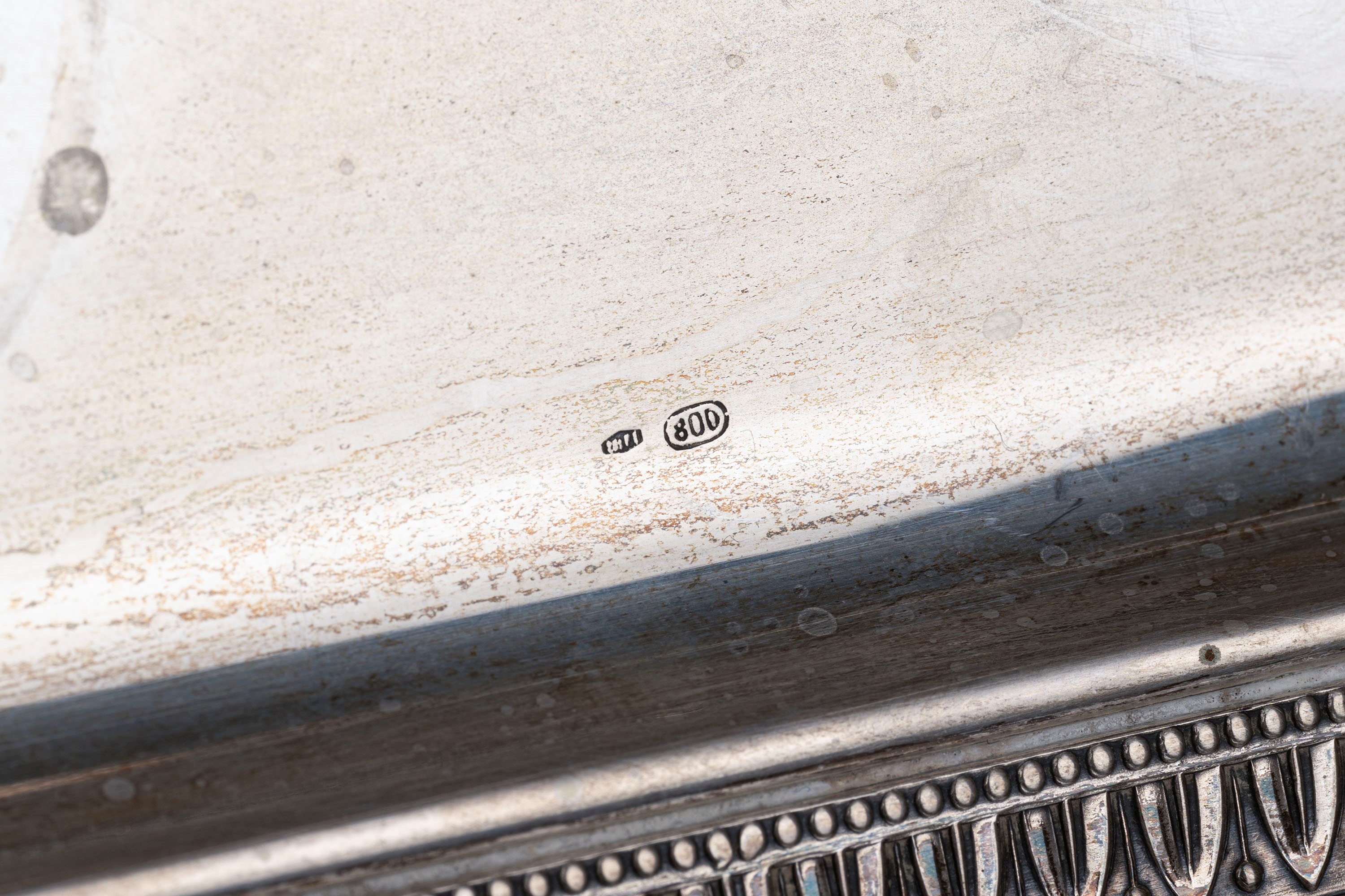 Servizio da tè e caffè con vassoio