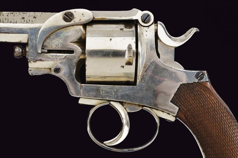 Raro Revolver Hill's Patent a Percussione Centrale