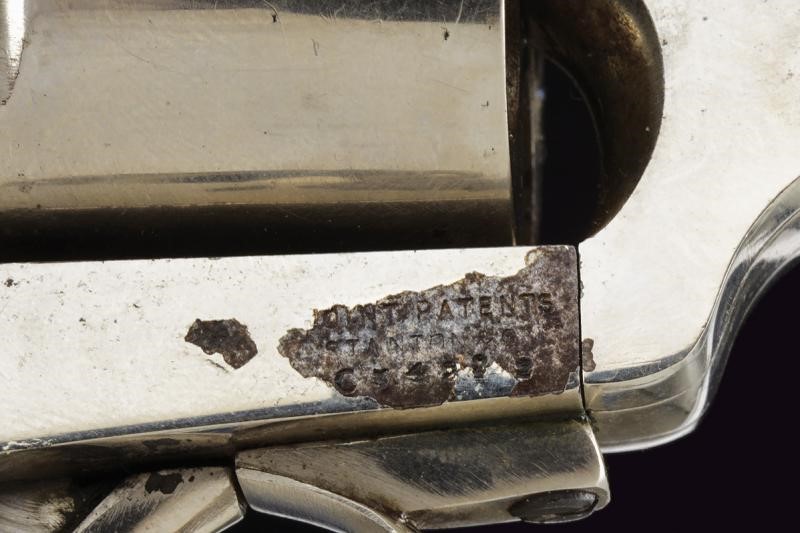 Raro revolver Hill's patent a percussione centrale