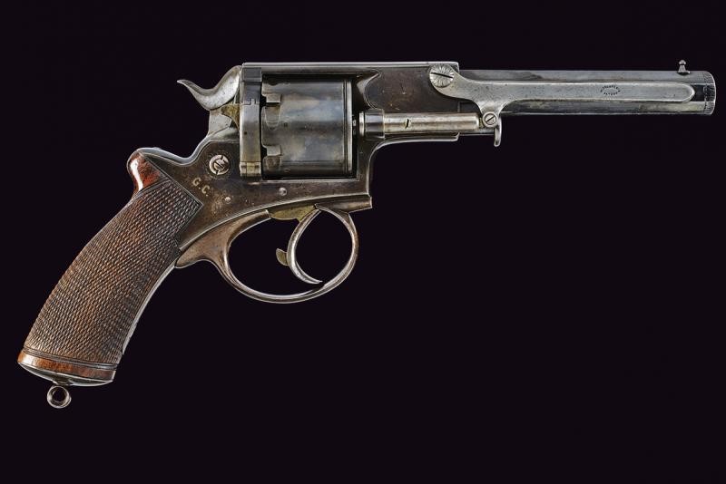 Revolver a percussione anulare Tranter di R. S. Garden