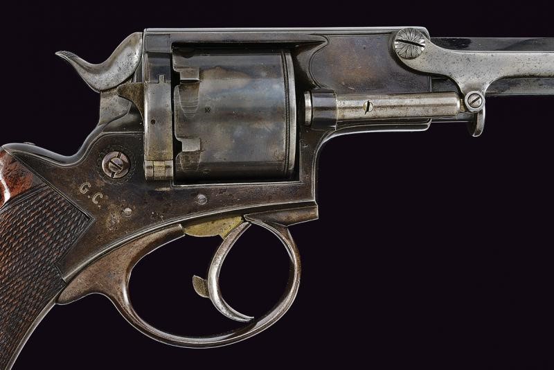 Revolver a percussione anulare Tranter di R. S. Garden