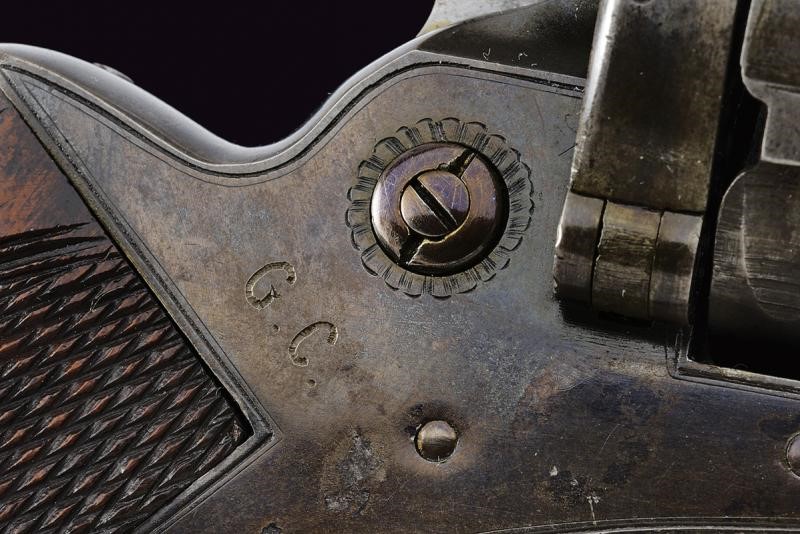 Revolver a percussione anulare Tranter di R. S. Garden