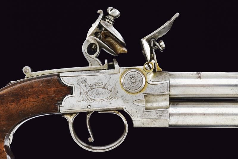 Mazzagatto a pietra focaia con canne sovrapposte di D. Egg