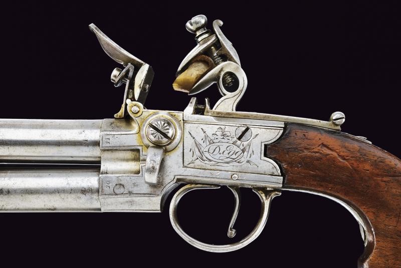 Mazzagatto a pietra focaia con canne sovrapposte di D. Egg