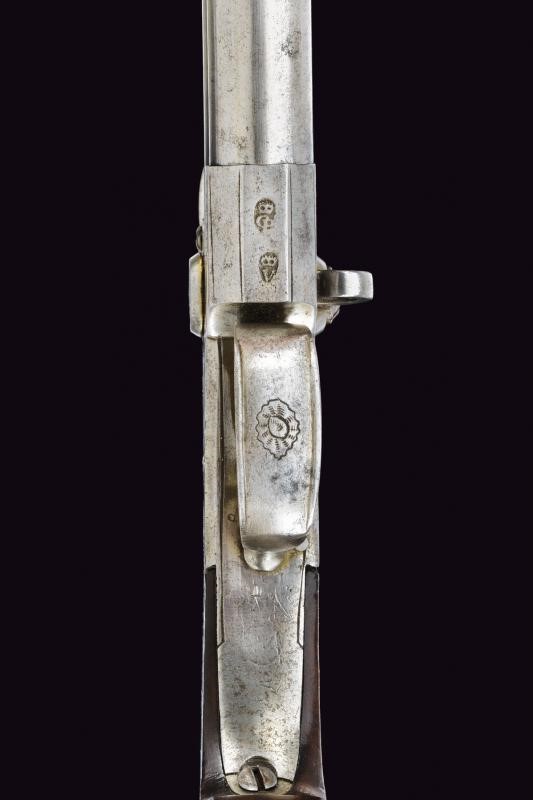 Mazzagatto a pietra focaia con canne sovrapposte di D. Egg