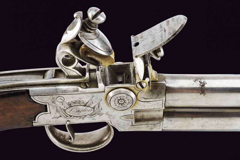 Mazzagatto a pietra focaia con canne sovrapposte di D. Egg