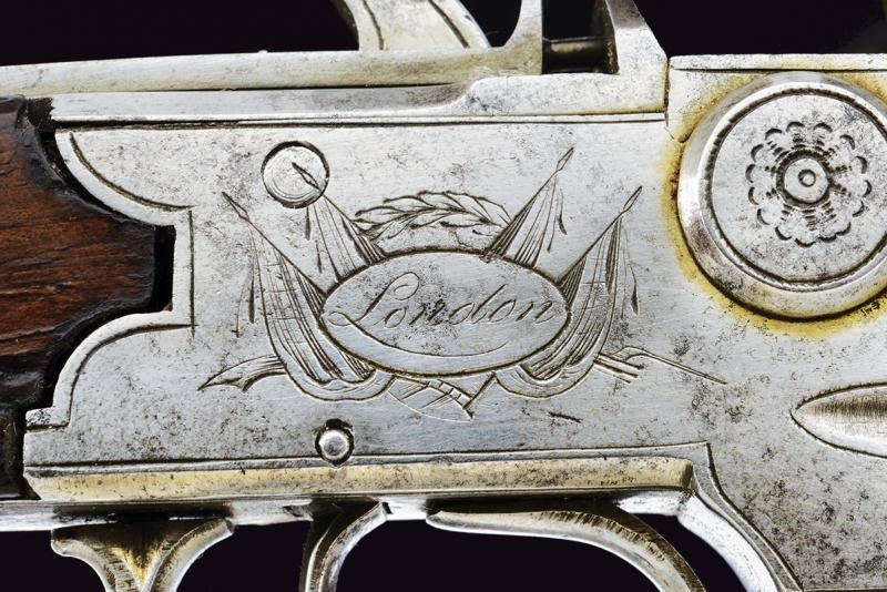 Mazzagatto a pietra focaia con canne sovrapposte di D. Egg