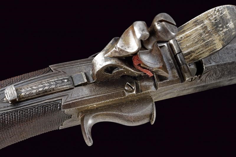 Bellissimo mazzagatto a pietra focaia di James Haywood, con baionetta a scatto