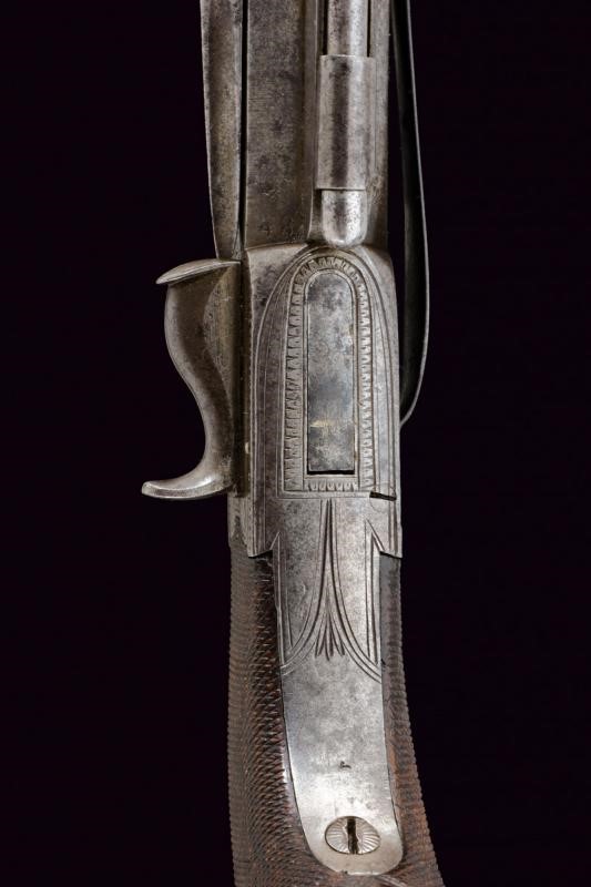 Bellissimo mazzagatto a pietra focaia di James Haywood, con baionetta a scatto