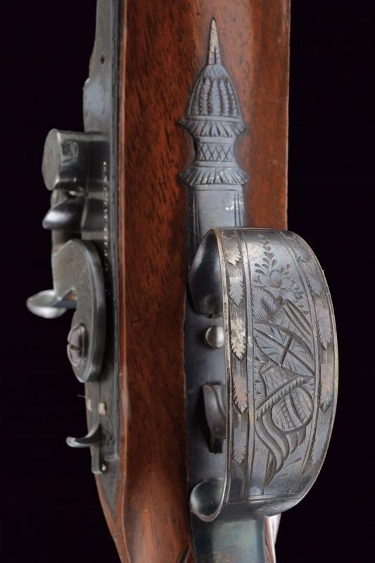 Paio di pistole a luminello di Sutherland in cassetta