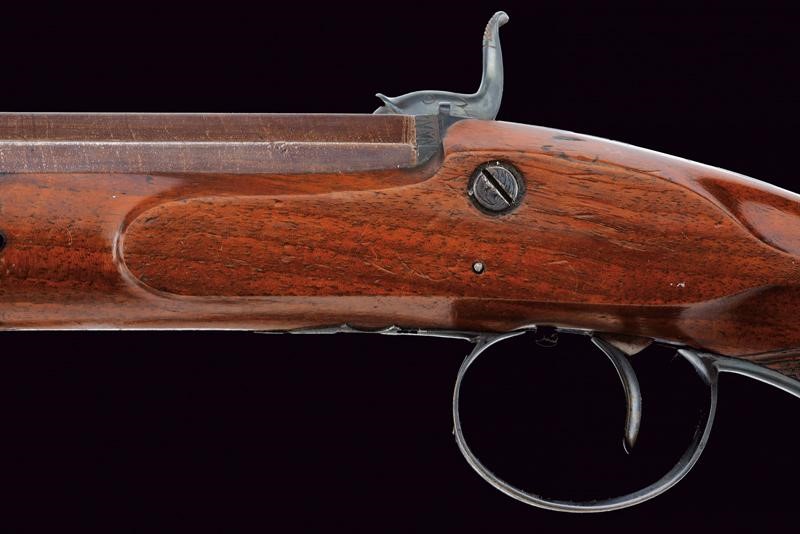 Paio di pistole a luminello di Sutherland in cassetta