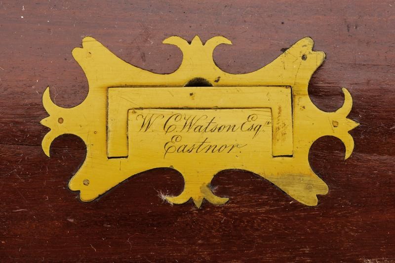 Paio di pistole a pietra focaia di Darwin in cassetta