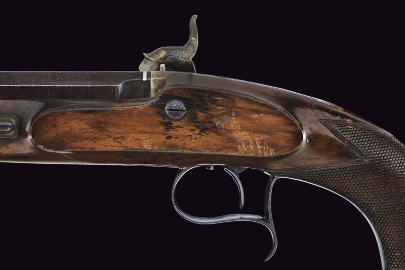 Paio di pistole a luminello di Samuel Nock