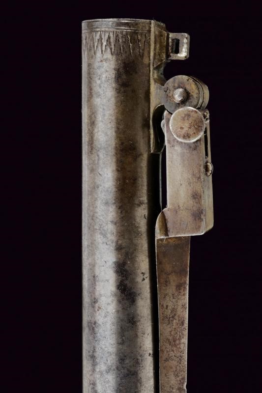 Raro paio di pistole a semi-retrocarica di Wheeler, con baionetta a scatto