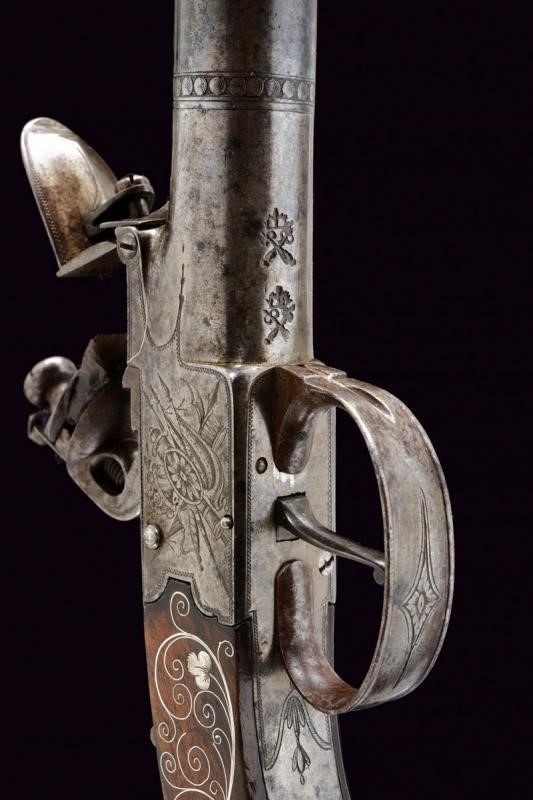 Raro paio di pistole a semi-retrocarica di Wheeler, con baionetta a scatto