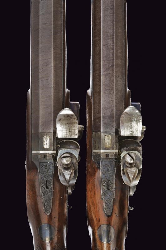 Bel paio di pistole a pietra focaia di Joseph Manton