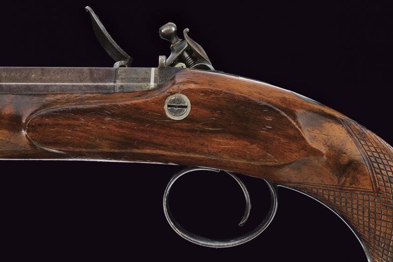 Bel paio di pistole a pietra focaia di Joseph Manton