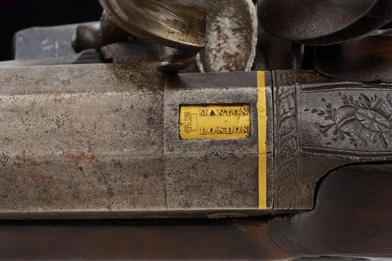 Fucile Manton a pietra focaia