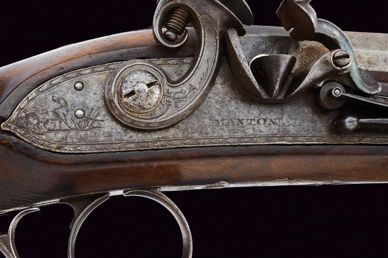 Fucile Manton a pietra focaia
