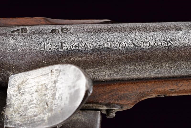 Pistola a Pietra Focaia da Cavalleria di Egg