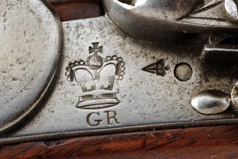 Pistola a pietra focaia da cavalleria personalizzata