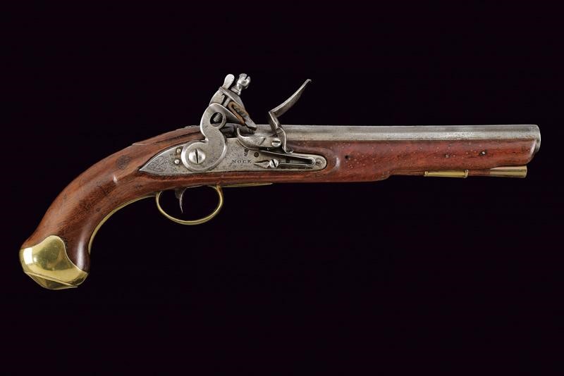 Pistola a pietra focaia da cavalleria di Nock dell'East India Company