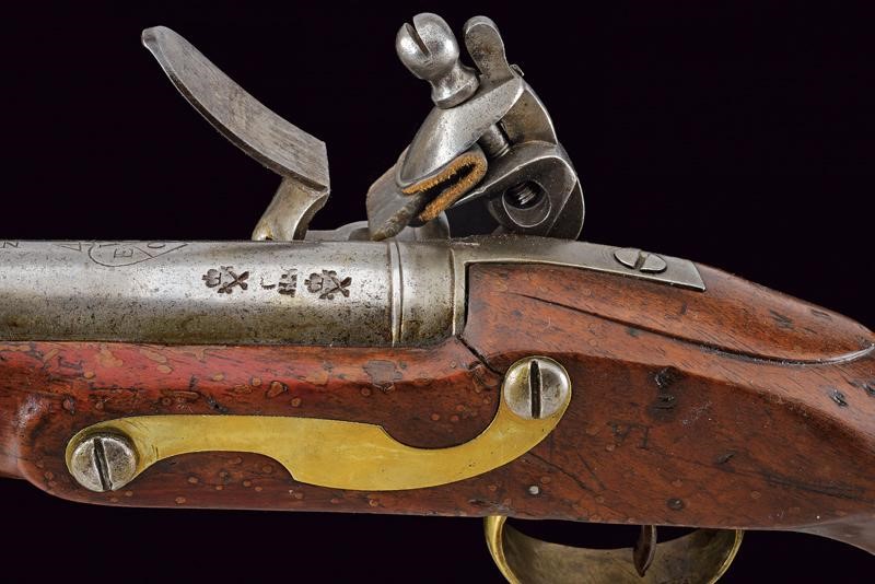 Pistola a Pietra Focaia da Cavalleria di Nock Dell'east India Company