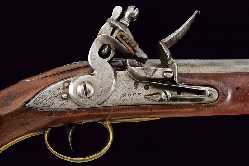 Pistola a Pietra Focaia da Cavalleria di Nock Dell'east India Company