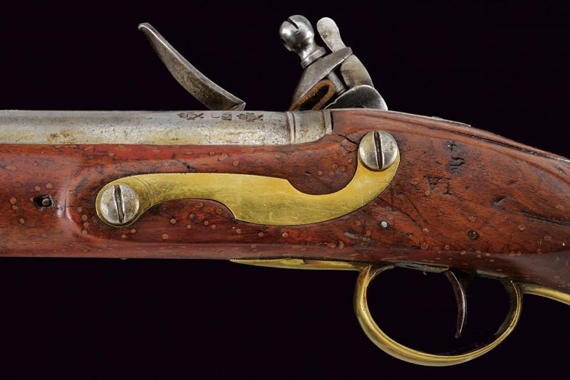 Pistola a pietra focaia da cavalleria di Nock dell'East India Company