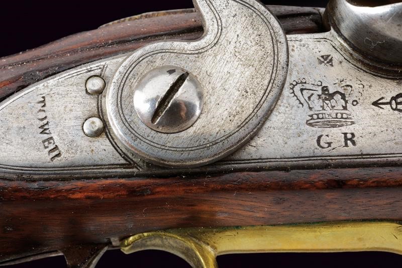 Pistola a Pietra Focaia "long Sea Service"