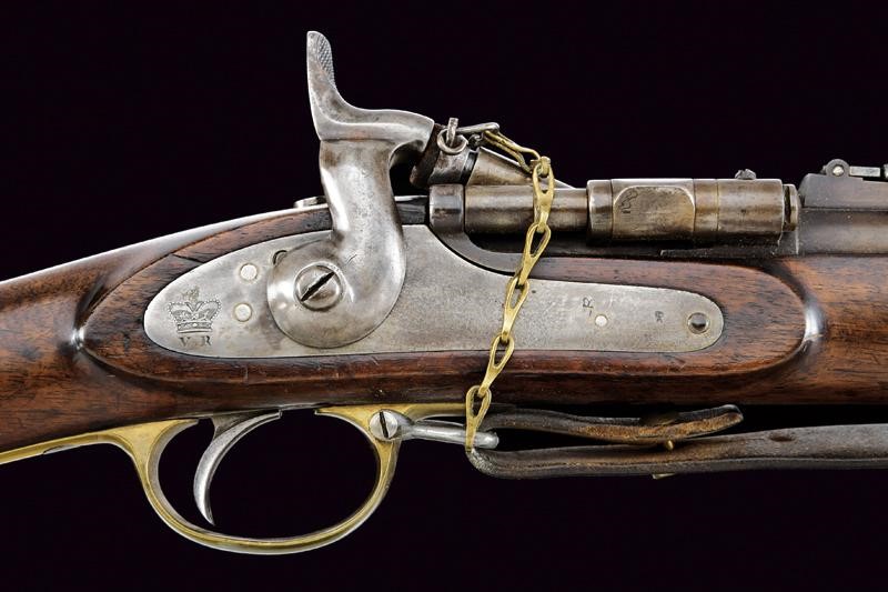 Fucile a retrocarica sistema Snider Enfield con baionetta