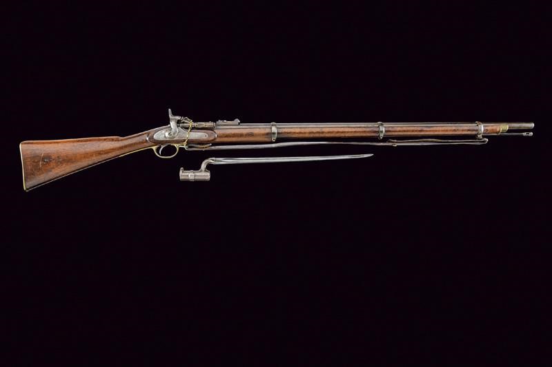 Fucile a retrocarica sistema Snider Enfield con baionetta