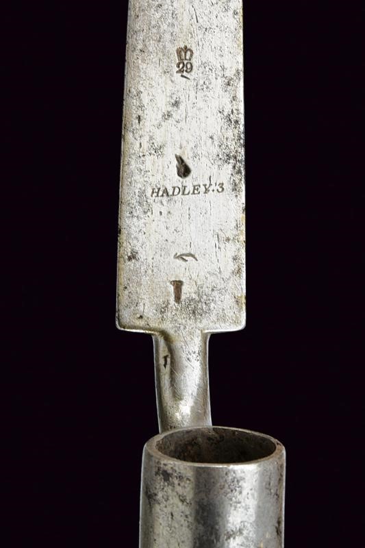 Fucile Brown Bess a pietra focaia con baionetta