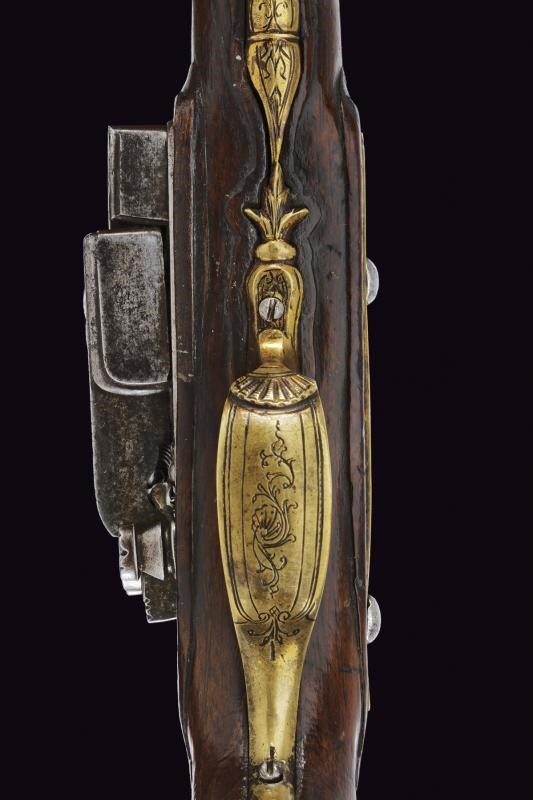 Pistola a pietra focaia alla romana da viaggio