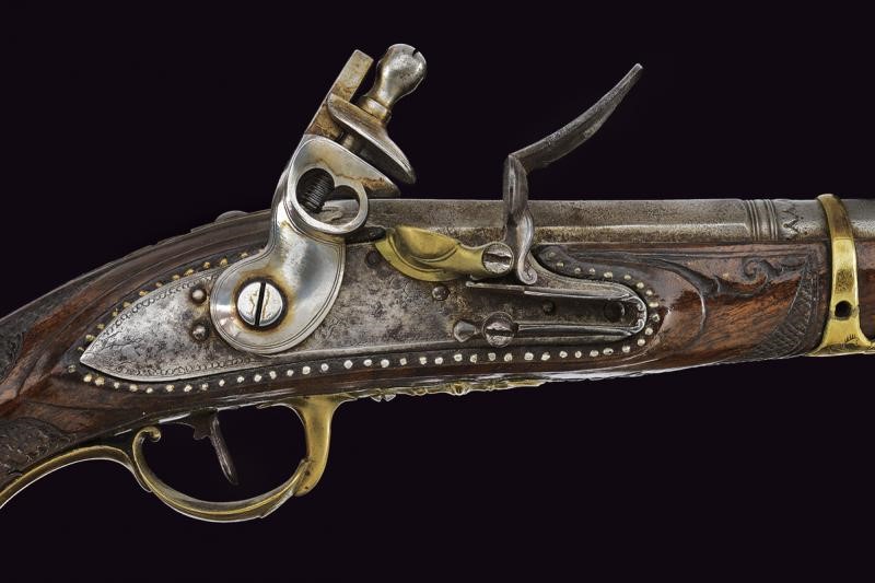 Pistola a Pietra Focaia da Ufficiale