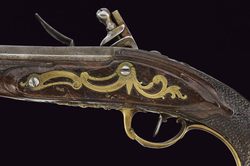 Pistola a Pietra Focaia da Ufficiale
