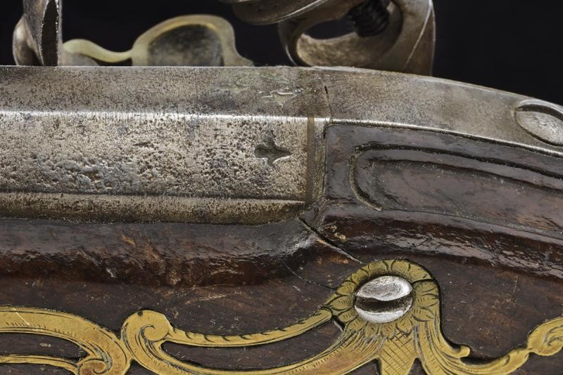 Pistola a Pietra Focaia da Ufficiale