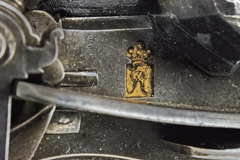 Bel Paio di Pistole a Pietra Focaia alla Micheletta da Ufficiale