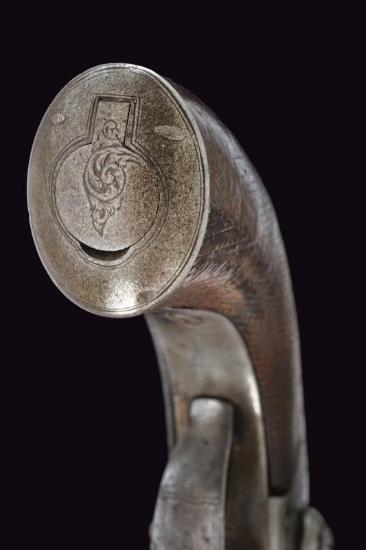 Pistola a luminello a due canne sovrapposte di Karabegof