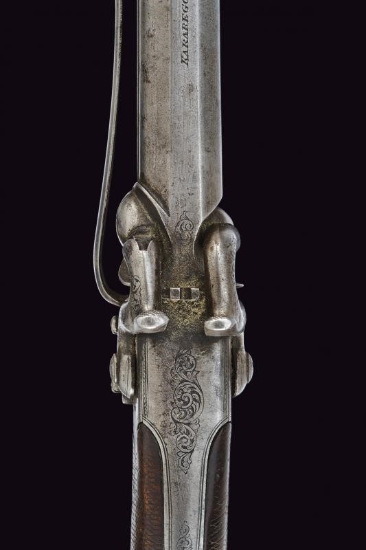 Pistola a luminello a due canne sovrapposte di Karabegof