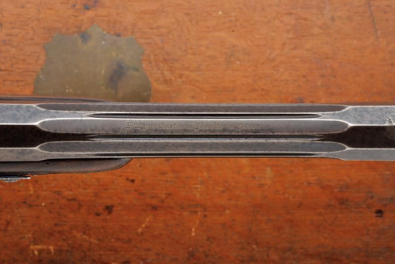 Bella pistola da tiro a luminello in cassetta di Gastinne Renette