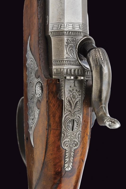 Paio di pistole a luminello da viaggio di Carl Pirko