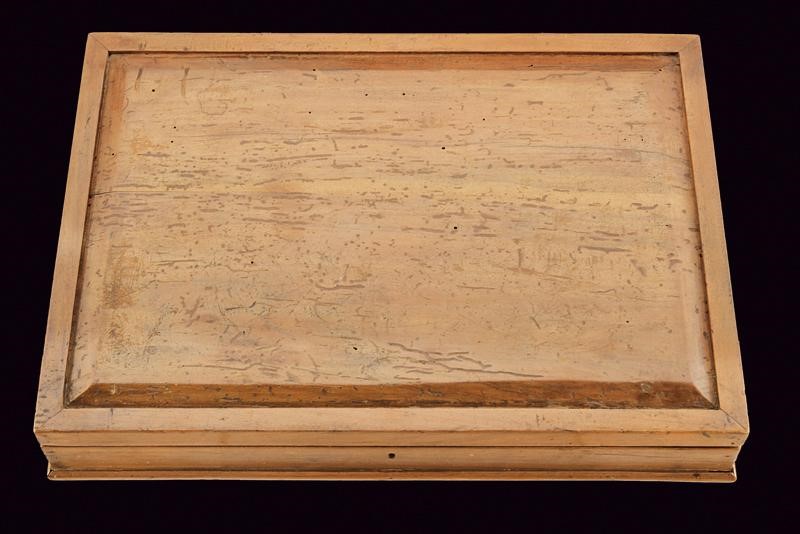 Paio di pistole a luminello da ufficiale firmate De Herraduras, in cassetta