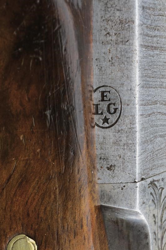 Paio di pistole a luminello da tiro in cassetta