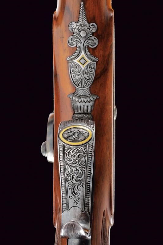 Paio di straordinarie di pistole a luminello di Carl Pirko