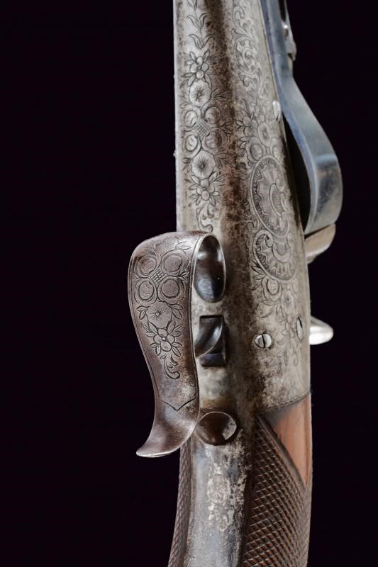 Rara pistola Collette a gravità in cassetta