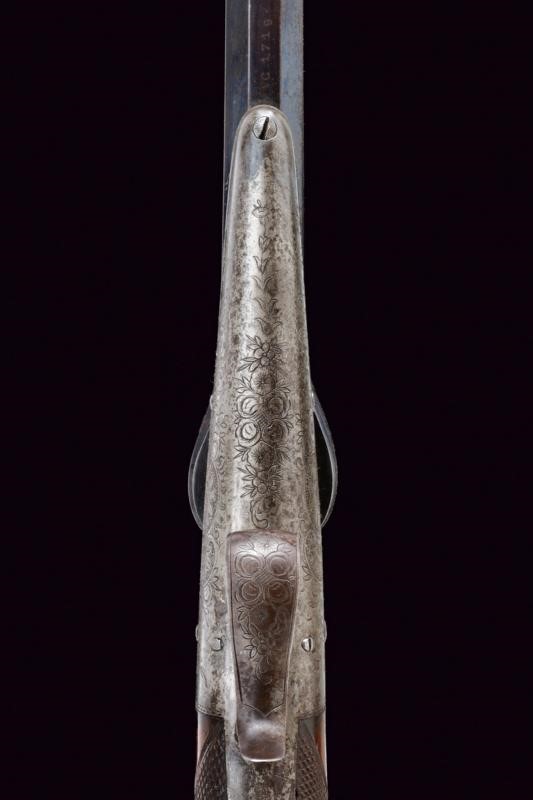 Rara pistola Collette a gravità in cassetta