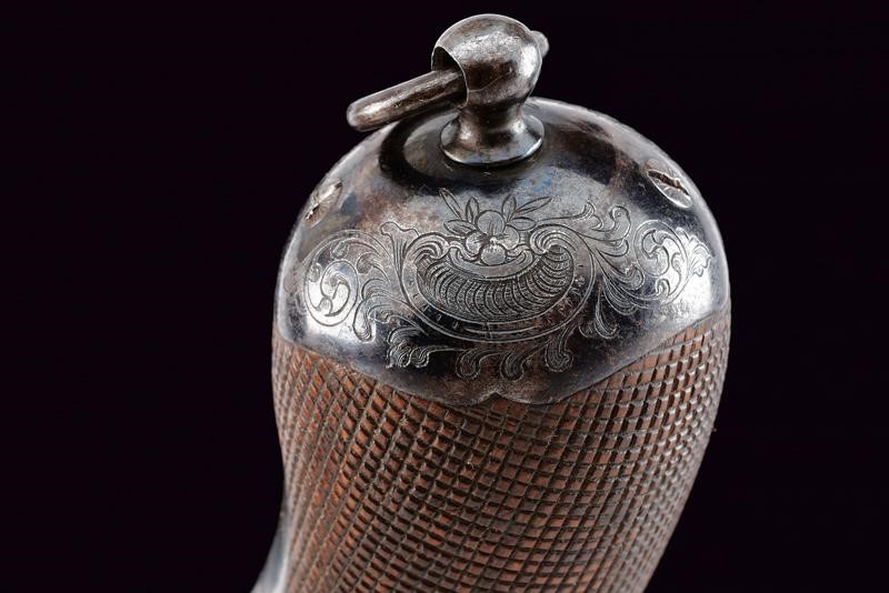 Rara pistola Collette a gravità in cassetta