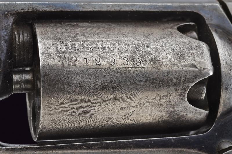 Colt Model 1855 Sidehammer Pocket Revolver "Root Model" in cassetta